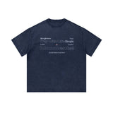 ベネットウォッシュドグラフィックTシャツ