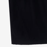 フロントジップカーゴパンツ ブラック