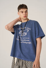 ピグメントビッグロゴ半袖Tシャツ