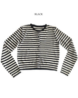 kitsch Round Stripe Cardigan 4C
