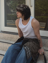 Glo Ribbed Layered Sleeveless