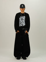 DB Cotton Belted Panel Banding Pants