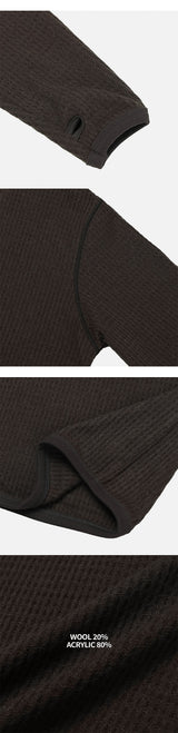 [F/W] Wool waffle warmer sleeves(3color)
