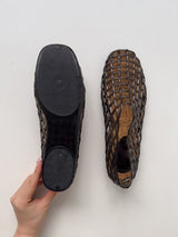 Net Jelly Flat Shoes