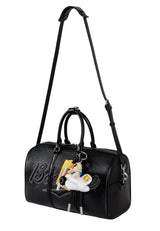 13DE MARZO Pilot Bear Travel Bag Smal Black