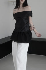 glow off shoulder top (2color)