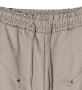 Heavy Double Knee Pintuck Wide String Pants
