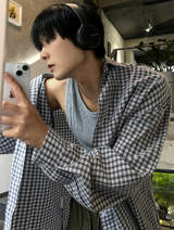 Madeleine Oversized Check Shirt