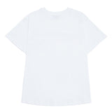 'LESS RULES MORE LOVE' Tシャツ ホワイト/バーガンディー [WOMAN]