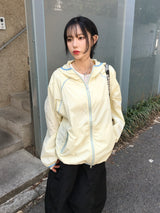ネオンパイピングエッセンスウィンドブレーカー (6c)