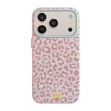 Leopard Star Glossy iPhone Case