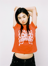 Butterfly Angel Tee - Red            