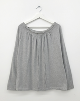 Hema Eyelet Shirred T-shirt (2color)