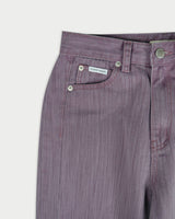 Feig denim pants_purple