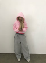 トランクレイヤードワイドパンツ