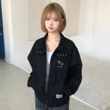 ELIO アイレット 2WAY トラッカージャケット ユニセックス