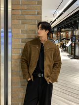 Miele YKK Suede Biker Jacket