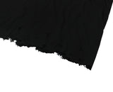 damage cutting t-shirt (black)