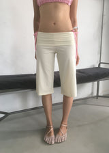 FOLDING REGULAR CAPRI PANTS