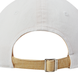 25SS PIG/BIO WASHED LEATHER PATCH BALL CAP YELLOW