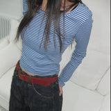 GEEK stripe long sleeve