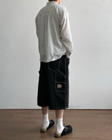 Angle Bermuda Denim Pants