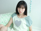 ハートグリッターTシャツ -グリーン