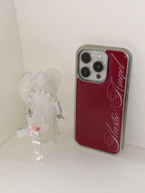 【マグセーフケース】 Plastic Angel Case_Red