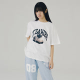 シャムネコビンテージロゴTシャツ