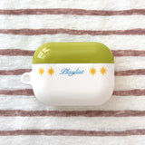 oab twinkle airpods case (olive)