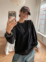 Rosie SelfpaウォッシングオーバーTシャツ