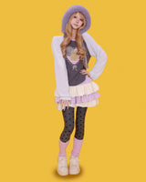 vivid yum-yum dot stocking (3color)