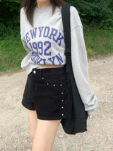 New York 1992 Brooklyn oversized sweatshirt (3c)
