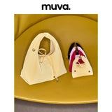 MUVA スーパー ミニ トライアングル ライスボール バッグ ショルダー ポーチ