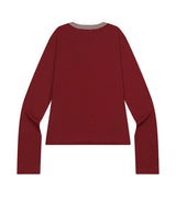 MUCENT FERRING MIDI RINGER LONG SLEEVE T (4COLOR)
