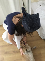 26SS★ [BAONHAUS] Fochel Dot Scarf