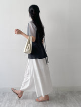 Attention Pleated Layered Bustier