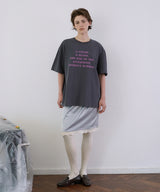 Slip satin midi skirt_skyblue