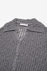 Solune net collor cardigan