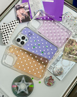 DOT JELLY Gel Hard Slim Phone Case - Purple