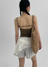 [MADE] Easy Backless Strap Sleeveless (Inbuilt Cap)