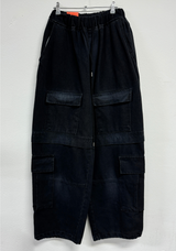 FRONT CARGO BALLOON DENIM 🩶