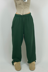 (FLEECE VER./SUPER DEAL👍🏻) 6 COLORS THICK EFFORTLESS CHIC FLEECE FLEECE-LINED TRAINING PANTS