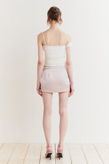FAIRY HALTER TOP white