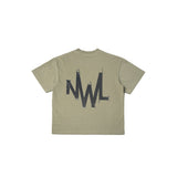 NWL24 Stonewear 03 Boxy T-Shirt Green DYED