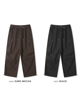 [Unisex]ダーツカーゴワイドパンツ(2color)