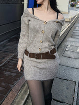 Soft Belt Knit ops