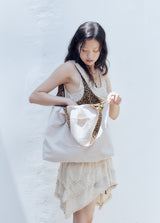 cobaltiny suede bag (beige)