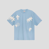 クロスTシャツ - BLUE