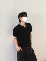 ラス ヘンリーネック ショートスリーブ 2C